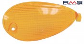 Posūkio žibinto stikliukas - dešinės galo RMS 246470130 , oranžinės spalvos E-mark