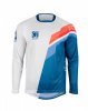 MX jersey YOKO VIILEE white / blue / fire , L dydžio