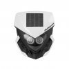 Headlights POLISPORT 8668900001 LOOKOS EVO Solar Version with LED (headlight+battery) balta/juoda