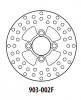 Stabdžių diskas GOLDFREN 903-002F priekinių 180,5 mm