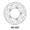 Stabdžių diskas GOLDFREN 904-502F priekinių 260 mm