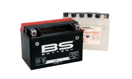 Neaptarnaujamas akumuliatorius BS-BATTERY BT12B-BS (YT12B-BS)