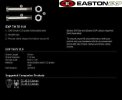 Vairo montavimo rinkinys EASTON EXP TH 75 11.9 EXP