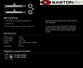 Vairo montavimo rinkinys EASTON EXP TH 70 11.9 EXP