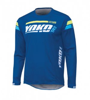 MX jersey YOKO TRE blue/yellow , L dydžio