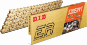 ENDURO sportui skirta grandinė D.I.D Chain 520ERVT , 120 narelių ilgio , auksas-auksas spalvos