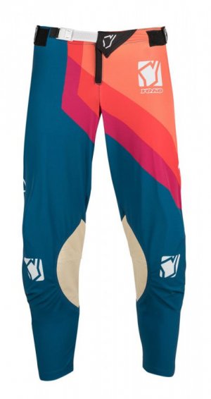 MX pants kids YOKO VIILEE blue / orange 26 dydžio
