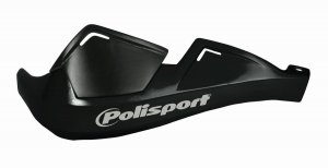 Rankų apsaugos POLISPORT EVOLUTION INTEGRAL with mounting kit (Ø22 mm) , juodos spalvos