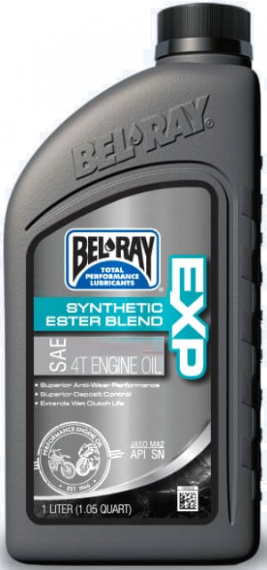 Variklio tepalas Bel-Ray EXP SYNTHETIC ESTER BLEND 4T 20W-50 1 l