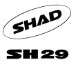 Lipdukai SHAD D1B291ETR , baltos spalvos for SH29