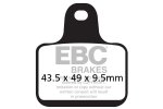Stabdžių trinkelės EBC EPFA435/4HH