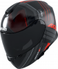 FLIP UP helmet AXXIS GECKO SV ABS epic b5 matt fluor red , XL dydžio