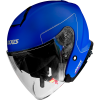 JET helmet AXXIS MIRAGE SV ABS solid a7 matt blue , XXL dydžio