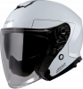 JET helmet AXXIS MIRAGE SV ABS solid white gloss , XL dydžio