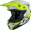 MX helmet AXXIS WOLF ABS star strack a3 gloss fluor yellow , XXL dydžio