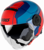 JET helmet AXXIS RAVEN SV ABS milano matt blue red , XS dydžio