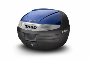 Centrinė daiktadėžė su spalvotu dangteliu SHAD SH29 , mėlynos spalvos